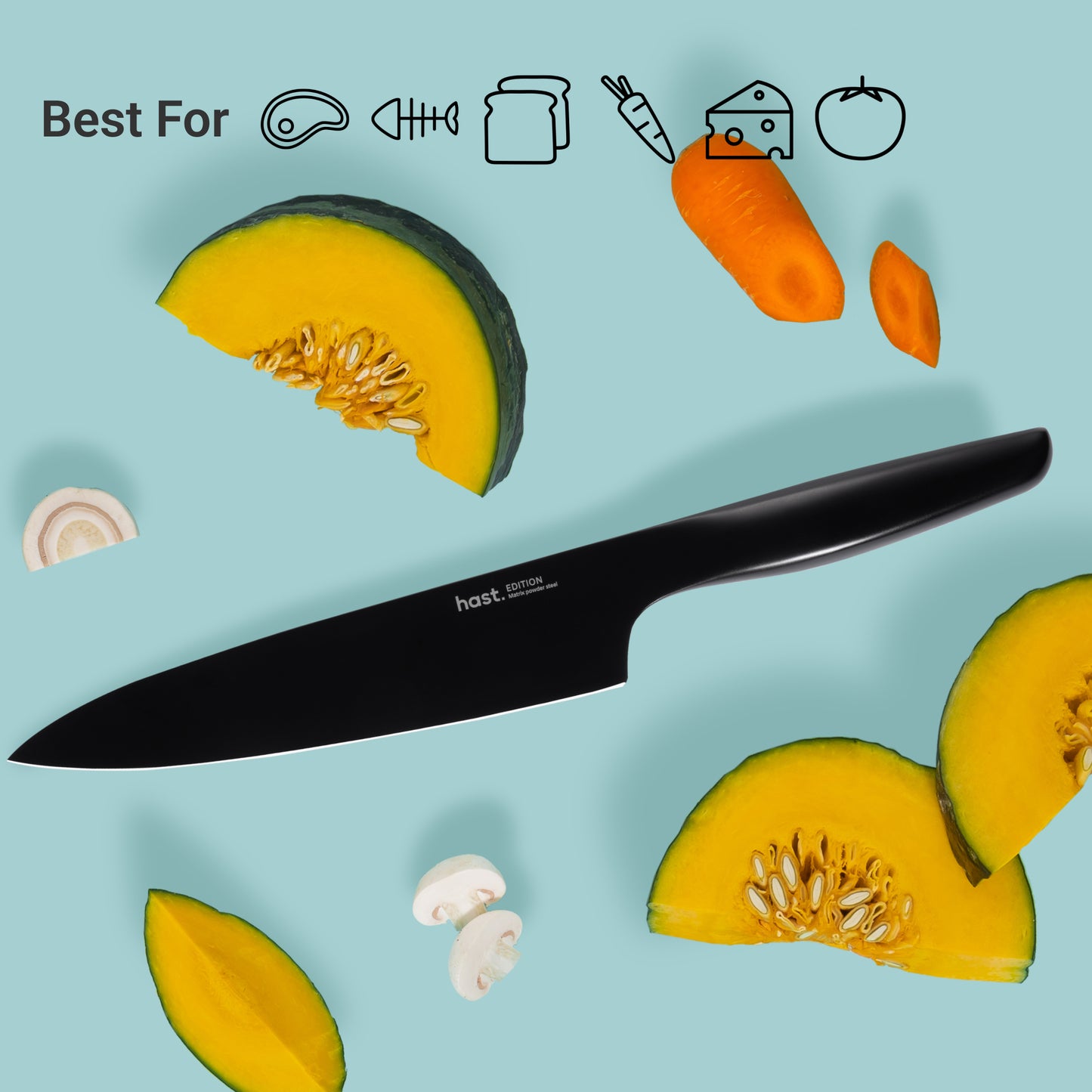 4P Modern Knife Set by Hast | Edition Series